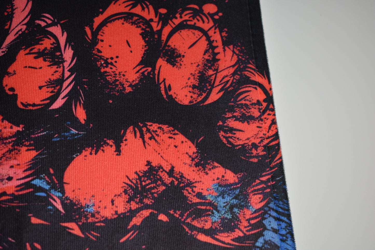 LiNBW. Türmatte Hundepfoten bunt, 40x60cm