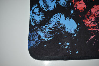 LiNBW. Türmatte Hundepfoten bunt, 40x60cm