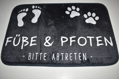 LiNBW. Türmatte Füße & Pfoten, 40x60cm