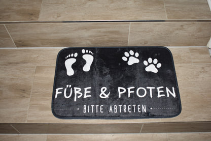 LiNBW. Türmatte Füße & Pfoten, 40x60cm