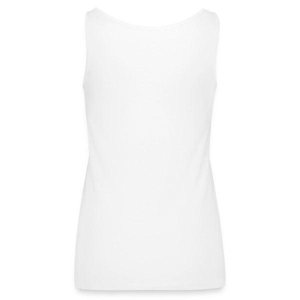 Dalmatiner Damen Tank Top aus 100 % Baumwolle – Sportliches Sommer-Basic für aktive Tage (White) - LiNBW. - LIFE IS NOT JUST BLACK AND WHITE