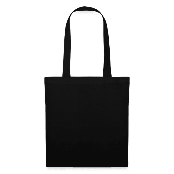 Stoffbeutel 10 Liter – Vielseitige Baumwolltasche für Einkäufe & Alltag (Black) - LiNBW. - LIFE IS NOT JUST BLACK AND WHITE