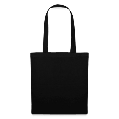 Stoffbeutel 10 Liter – Vielseitige Baumwolltasche für Einkäufe & Alltag (Black) - LiNBW. - LIFE IS NOT JUST BLACK AND WHITE