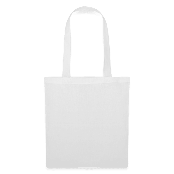 Dalmatiner Stoffbeutel 10 Liter – Vielseitige Baumwolltasche für Einkäufe & Alltag (White) - LiNBW. - LIFE IS NOT JUST BLACK AND WHITE