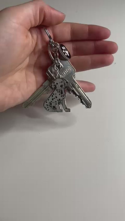 LiNBW. Schlüsselanhänger mit Dalmatiner (mit Geschenkbeutel)